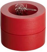 MAUL Papercliphouder Pro magnetischØ73x60mm rood