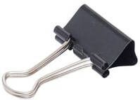 MAUL Papierklem 213 Foldback 25mm capaciteit 9mm zwart