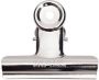 MAUL Papierklem Bulldog 70mm capaciteit 40mm zilver 5 stuks - Thumbnail 1