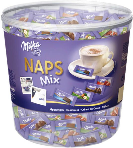 Milka Chocolade Naps mix