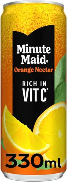 Minute maid Frisdrank orange nectar blik 330ml