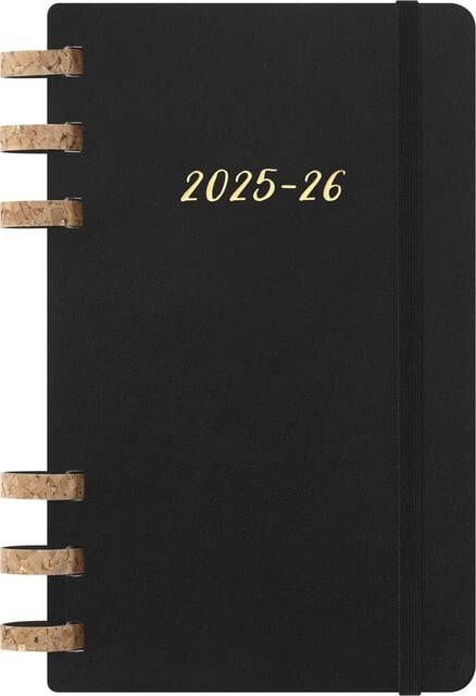 Moleskine Agenda 2025 2026 12M Academic Weekly 7dagen 1pagina Myrtle large sc black