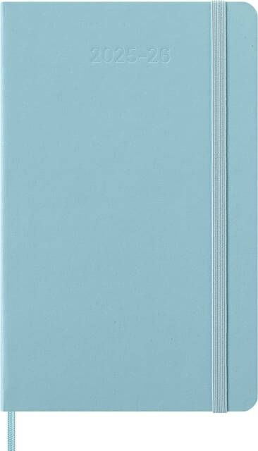 Moleskine Agenda 2025 2026 18M Planner Weekly 7dagen 1pagina large hc aquamarine
