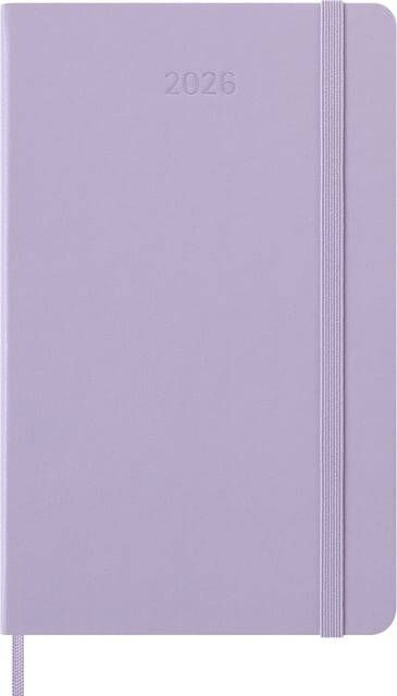 Moleskine Agenda 2026 12M Planner Daily 1dag 1pagina large hc pastel lilac