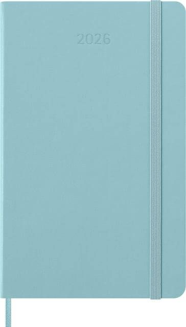 Moleskine Agenda 2026 12M Planner Weekly 7dagen 1pagina large hc aquamarine