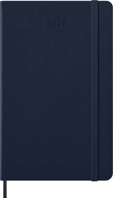Moleskine Agenda 2026 12M Planner Weekly 7dagen 1pagina large hc sapphire blue