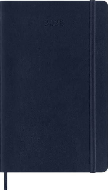 Moleskine Agenda 2026 12M Planner Weekly 7dagen 1pagina large sc sapphire blue