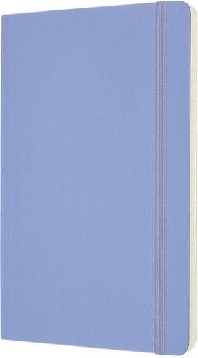 Moleskine Notitieboek large 130x210mm lijn soft cover hydrangea blue