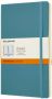 Moleskine Notitieboek large 130x210mm lijn soft cover reef blue - Thumbnail 2
