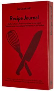 Moleskine Notitieboek Passion journal recepten rood