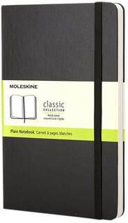 Moleskine notitieboek ft 9 x 14 cm effen harde cover 192 bladzijden zwart - Foto 4