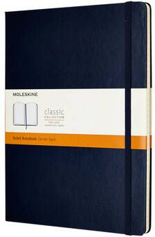 Moleskine Notitieboek XL 190x250mm lijn hard cover sapphire blue