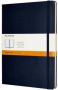 Moleskine Notitieboek XL 190x250mm lijn hard cover sapphire blue - Thumbnail 1