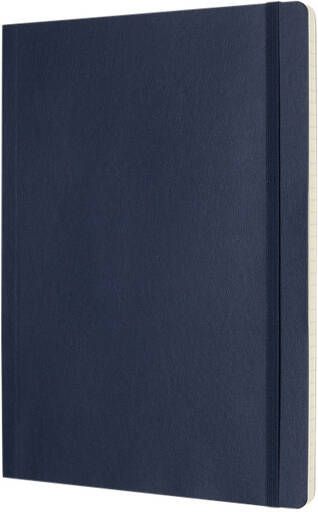 Moleskine Notitieboek XL 190x250mm lijn soft cover sapphire blue