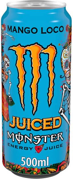 Monster Energiedrank juice mango loco blik 500ml