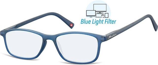 Montana Leesbril +2.00 dpt blue light filter blauw