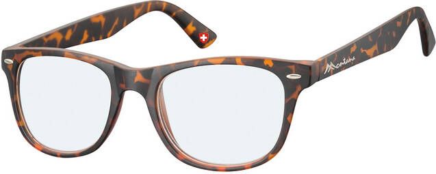 Montana Leesbril +1.00 dpt blue light filter turtle