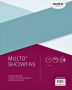 Multo geperforeerde showtas ft A3 2- 4- en 23-gaatsperforatie 80 micron gekorreld pak van 10 st - Thumbnail 2