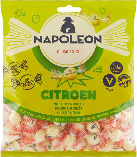 Napoleon snoepjes citroen zak van 1 kg
