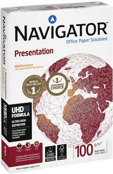 Navigator Presentation presentatiepapier ft A3 100 g pak van 500 vel