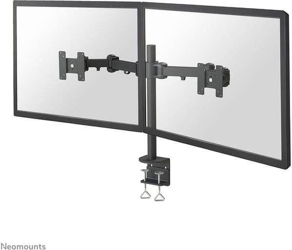 Neomounts by Newstar Monitorarm Neomounts D960D 2x10-27"met klem zwart