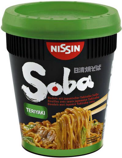 Nissin Noodles Soba teriyaki cup - Foto 1