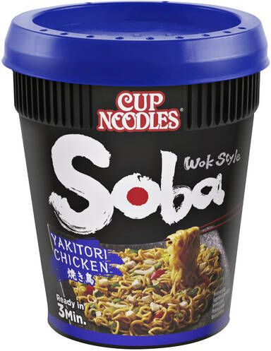 Nissin Noodles Soba yakitori cup