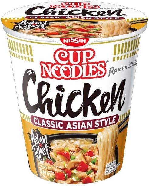 Nissin Noodles ginger chicken cup