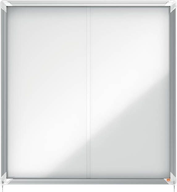 Nobo Binnenvitrine Premium Plus 12xA4 schuifdeur magnetisch