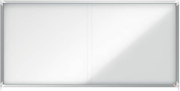 Nobo Binnenvitrine Premium Plus 27xA4 schuifdeur magnetisch