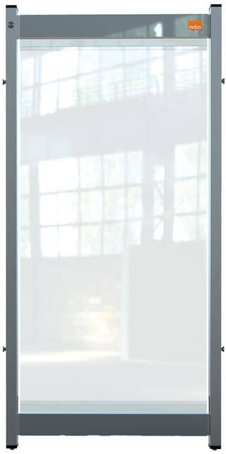 Nobo Premium Plus bureauscherm doorzichtig PVC 400 x 820 mm