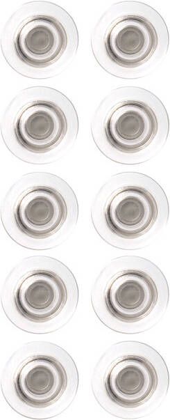 Nobo magneten glasbord transparant pak van 10 stuks - Foto 4