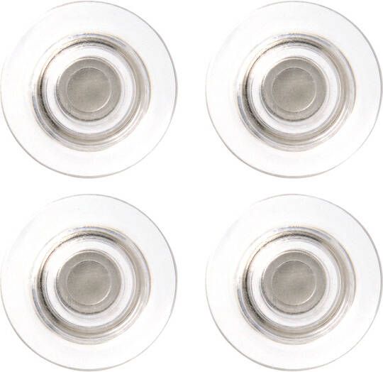 Nobo Glasbordmagneten Diamond extra sterk 22 mm transparant