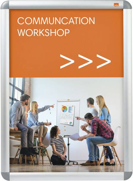 Nobo Kliklijst Premium Plus A2 aluminium - Foto 2