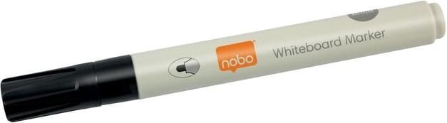 Nobo whiteboardmarker ronde punt schrijfbreedte 3 mm etui van 4 stuks zwart - Foto 2