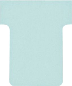Nobo T-planbordkaarten index 1 5 ft 53 x 45 mm blauw
