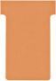 Nobo T-planbordkaarten index 2 ft 85 x 60 mm oranje - Thumbnail 2