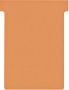 Nobo T-planbordkaarten index 3 ft 120 x 92 mm oranje - Thumbnail 2
