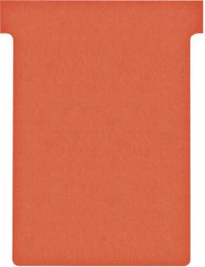 Nobo Planbord T-kaart nr 3 80mm rood