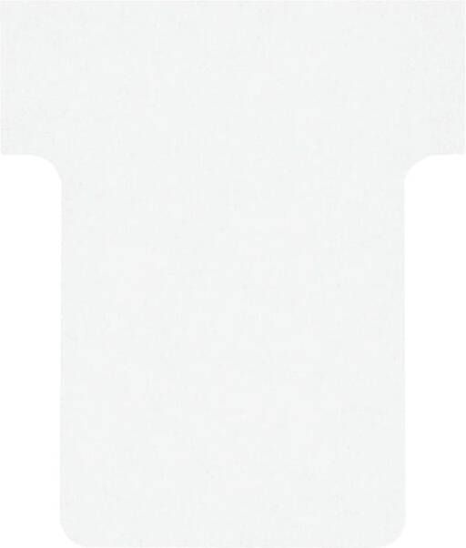 Nobo T-planbordkaarten index 1 5 ft 53 x 45 mm wit