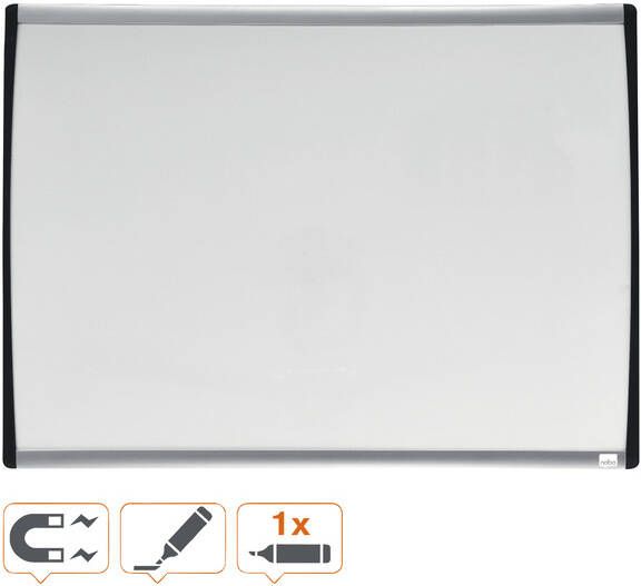 Rexel Whiteboard 58.5x43cm gewelfd - Foto 1