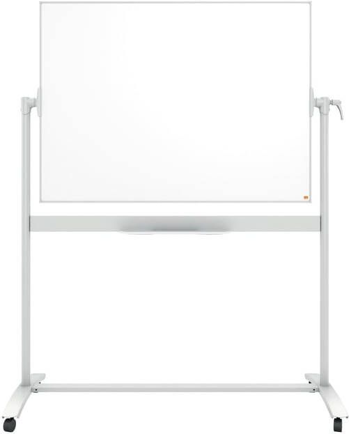 Nobo mobiel magnetisch whiteboard kantelbaar gelakt staal ft 120 x 90 cm