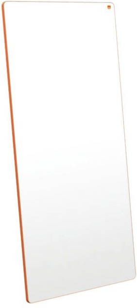 Nobo Move & Meet panneau whiteboard 90 x 180 cm met oranje kader