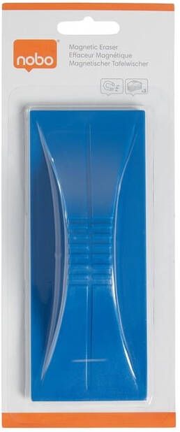 Nobo Whiteboardwisser magnetisch blauw - Foto 4