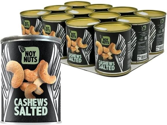 NoyNuts Cashewnoten gezouten blik 40 gram