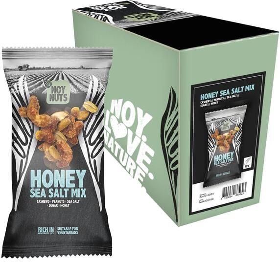NoyNuts Noten honey sea salt mix zak 45 gram