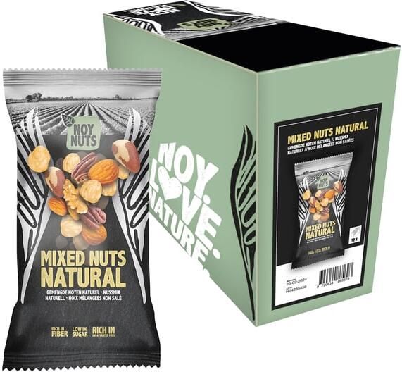 NoyNuts Noten naturel mix zak 45 gram