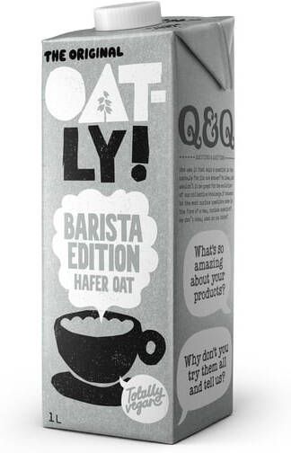 Oatly Havermelk barista edition 1lt