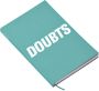 OctÃ gon Notitieboek Octagon DOUBTS A5 135x200mm dots blauw - Thumbnail 3