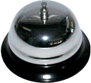 Office Baliebel 85mm chroom zwart